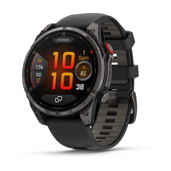 copy of Montre Garmin Fenix 7 Pro Sapphire Solar Edition Carbone Gris DLC Titane Bracelet Noir