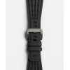 Montre BELL & ROSS BR-X3 Black Titanium Bracelet Caoutchouc