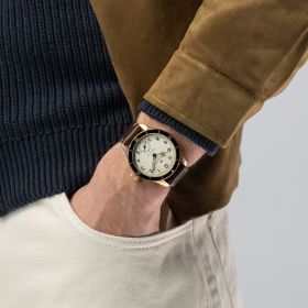 Montre Hamilton Khaki Aviation Pilot Pioneer 38mm Cadran Crème