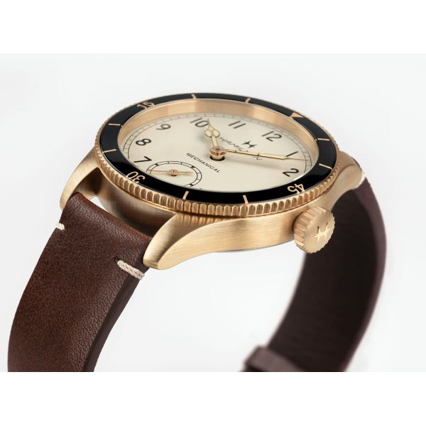 Montre Hamilton Khaki Aviation Pilot Pioneer Mechanical 43mm Bronze