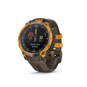 Montre Garmin Instinct Crossover - 50mm AMOLED Bronze Orange Pastel