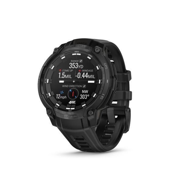 Montre Garmin Instinct Crossover 50mm AMOLED Tactical Edition Noire