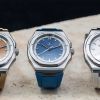 Montre Yema Urban Traveller Cadran Bleu Bracelet Caoutchouc