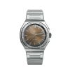 Montre Yema Urban Traveller Cadran Brun Bracelet Acier