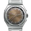 Montre Yema Urban Traveller Cadran Brun Bracelet Acier