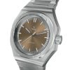 Montre Yema Urban Traveller Cadran Brun Bracelet Acier