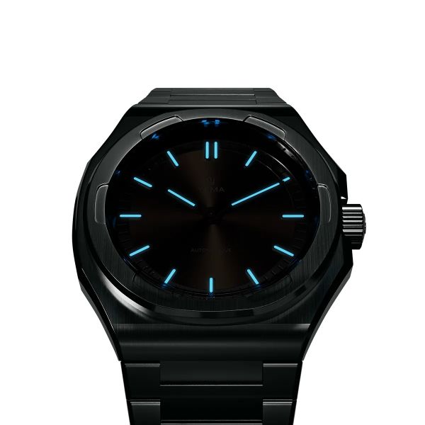 Montre Yema Urban Traveller Cadran Brun Bracelet Acier