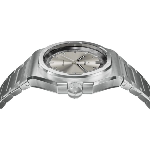 Montre Yema Urban Traveller Cadran Ivoire Bracelet Acier