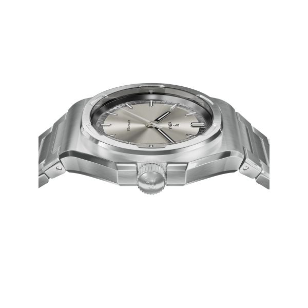 Montre Yema Urban Traveller Cadran Ivoire Bracelet Acier