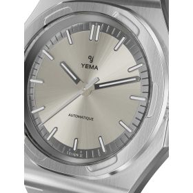 Montre Yema Urban Traveller Cadran Ivoire Bracelet Caoutchouc