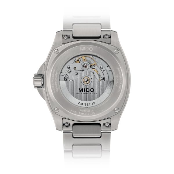 Montre Mido Multifort TV Big Date Titane Cadran Gris