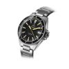 Montre Yema Navygraf Heritage Cadran Noir Bracelet Acier