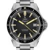 Montre Yema Navygraf Heritage Cadran Noir Bracelet Acier
