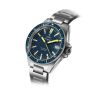 Montre Yema Navygraf Heritage Cadran Bleu Bracelet Acier