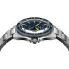Montre Yema Navygraf Heritage Cadran Bleu Bracelet Acier