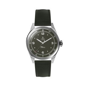 Montre Yema Flygraf Pilot Cadran Kaki Bracelet Cuir