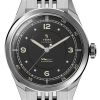 Montre Yema Flygraf Pilot Cadran Noir Bracelet Acier
