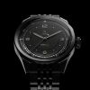 Montre Yema Flygraf Pilot Cadran Noir Bracelet Acier