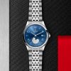 MONTRE TUDOR 1926 LUNA CADRAN BLEU BRACELET ACIER