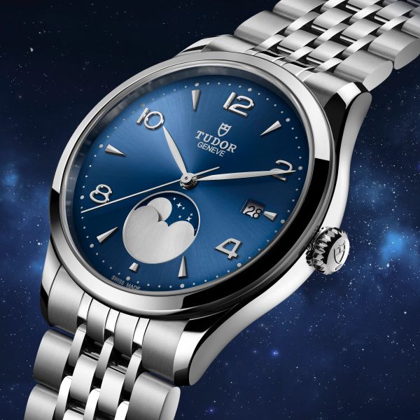 MONTRE TUDOR 1926 LUNA CADRAN BLEU BRACELET ACIER