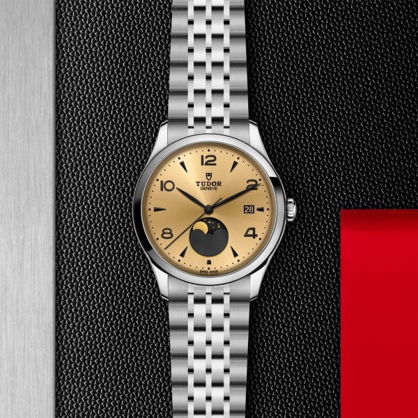 MONTRE TUDOR 1926 LUNA CADRAN CHAMPAGNE BRACELET ACIER