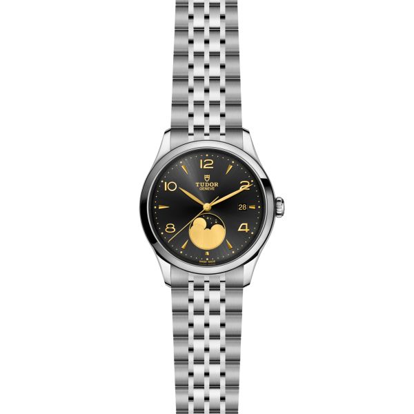 MONTRE TUDOR 1926 LUNA CADRAN NOIR BRACELET ACIER