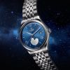 MONTRE TUDOR 1926 LUNA CADRAN BLEU BRACELET ACIER