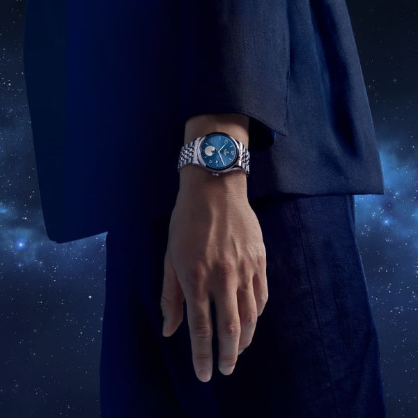 MONTRE TUDOR 1926 LUNA CADRAN BLEU BRACELET ACIER