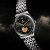 MONTRE TUDOR 1926 LUNA CADRAN NOIR BRACELET ACIER