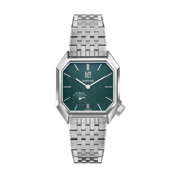 Montre MARCH LA.B Mansart Petite Seconde Cadran Grall Bracelet Acier