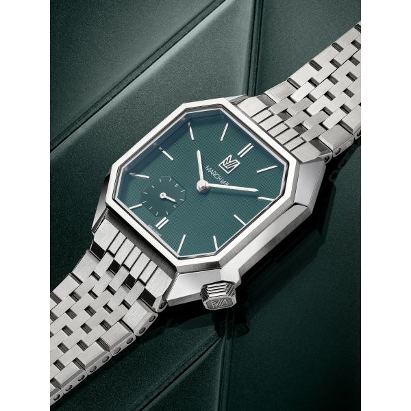 Montre MARCH LA.B Mansart Petite Seconde Cadran Grall Bracelet Acier