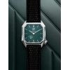 Montre MARCH LA.B Mansart Petite Seconde Cadran Grall Bracelet Lézard Noir