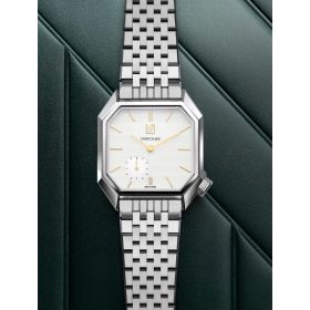 Montre MARCH LA.B Mansart Petite Seconde Cadran Shelter Bracelet Acier
