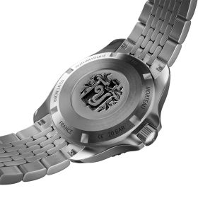 Montre Yema Diver Cadran Blanc Bracelet Caoutchouc