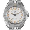Montre Yema Diver Cadran Blanc Bracelet Acier