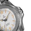 Montre Yema Diver Cadran Blanc Bracelet Caoutchouc