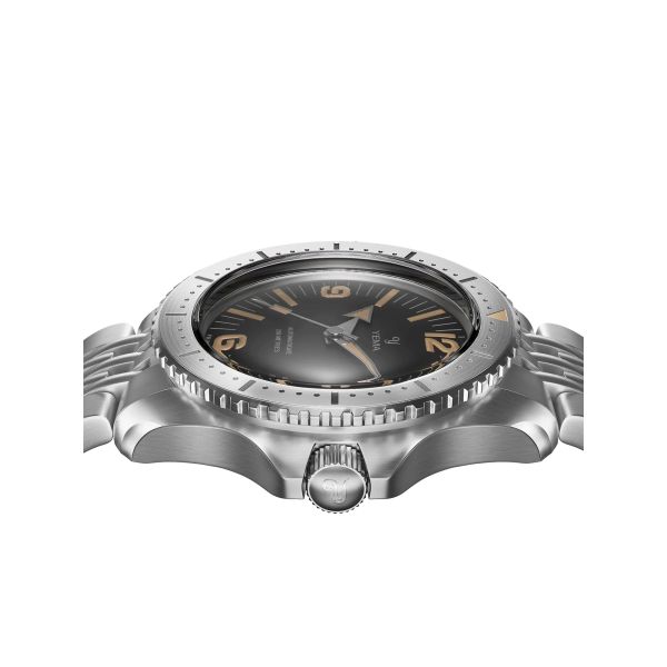 Montre Yema Diver Cadran Noir Bracelet Acier