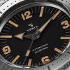 Montre Yema Diver Cadran Noir Bracelet Acier