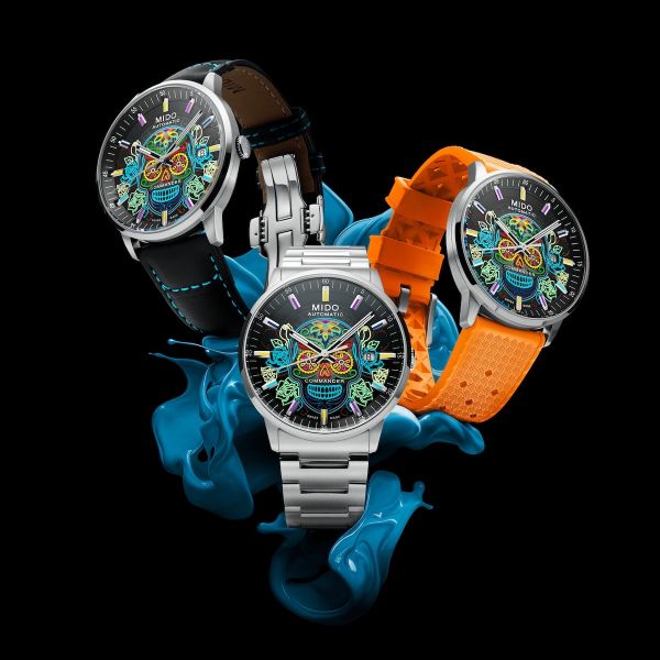 Montre Mido Commander Commander Gradient Catrines Bracelet Acier