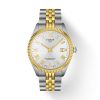 Montre Tissot Ballade 39mm Cadran Argent Bracelet Acier