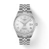 Montre Tissot Ballade 39mm Cadran Argent Bracelet Acier