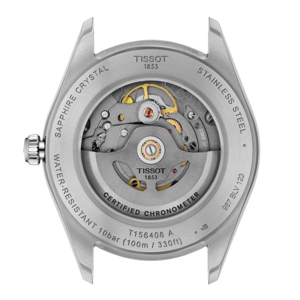 Montre Tissot Ballade 39mm Cadran Argent Bracelet Acier