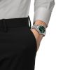 Montre Tissot Ballade 39mm Cadran Vert Bracelet Acier