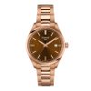 Montre Tissot PR 100 34mm Cadran Brun PVD Or Rose