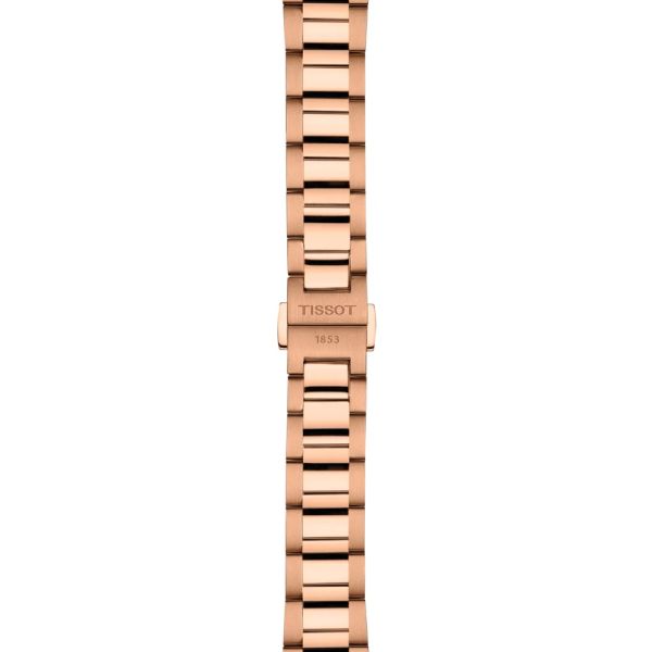 Montre Tissot PR 100 34mm Cadran Brun PVD Or Rose
