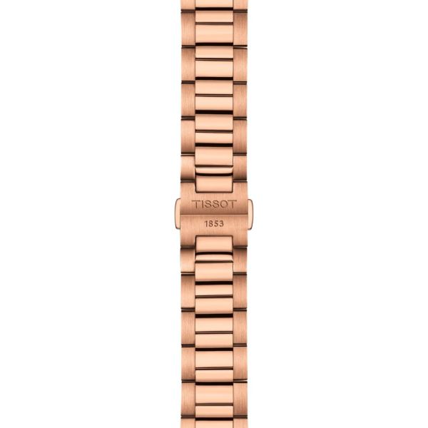 Montre Tissot PR 100 Quartz 40mm Cadran Noir PVD Rose