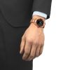 Montre Tissot PR 100 Quartz 40mm Cadran Noir PVD Rose