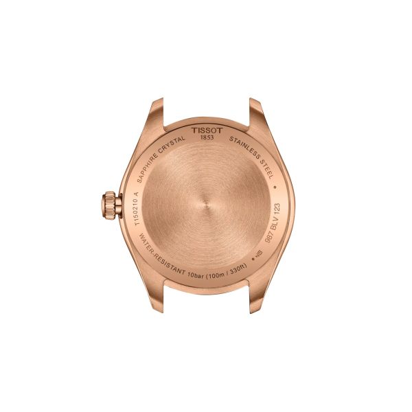 Montre Tissot PR 100 34mm Cadran Nacre blanche PVD Rose