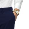 Montre Tissot PR 100 Quartz 40mm Cadran Blanc PVD Jaune