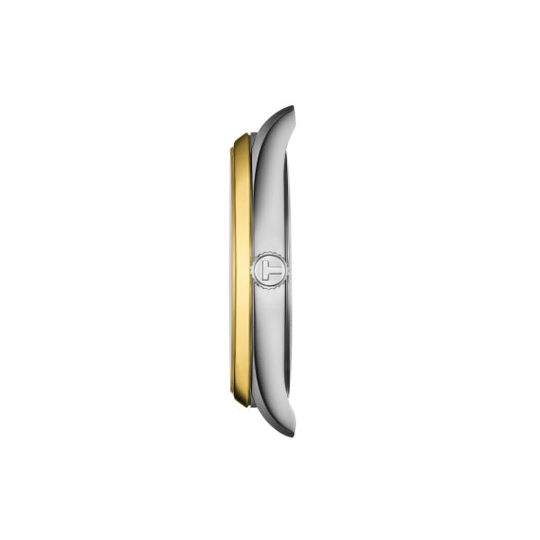 Montre Tissot PR 100 Quartz 40mm Cadran Blanc PVD Jaune